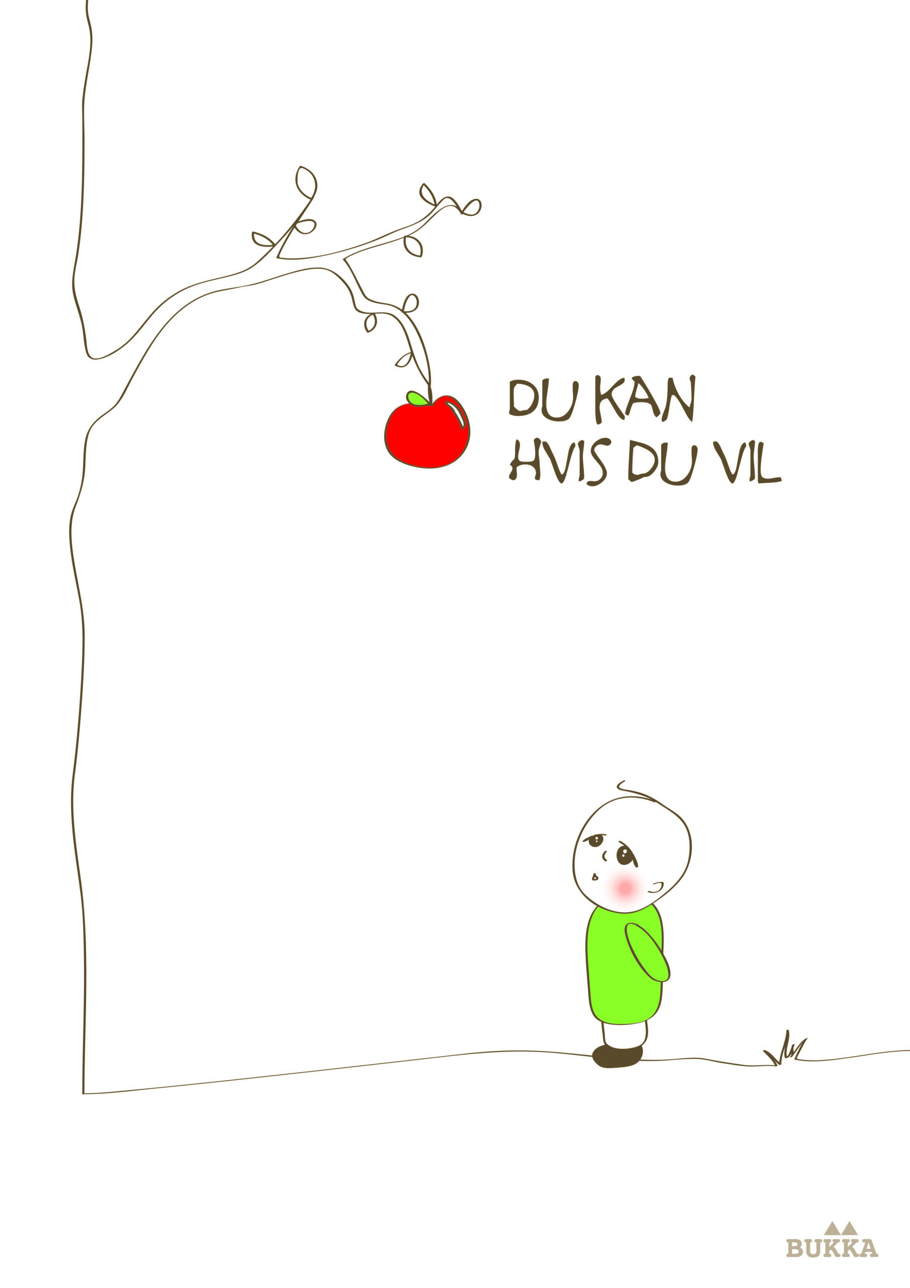 du-kan-hvis-du-vil-plakat-poster-bukkadesign