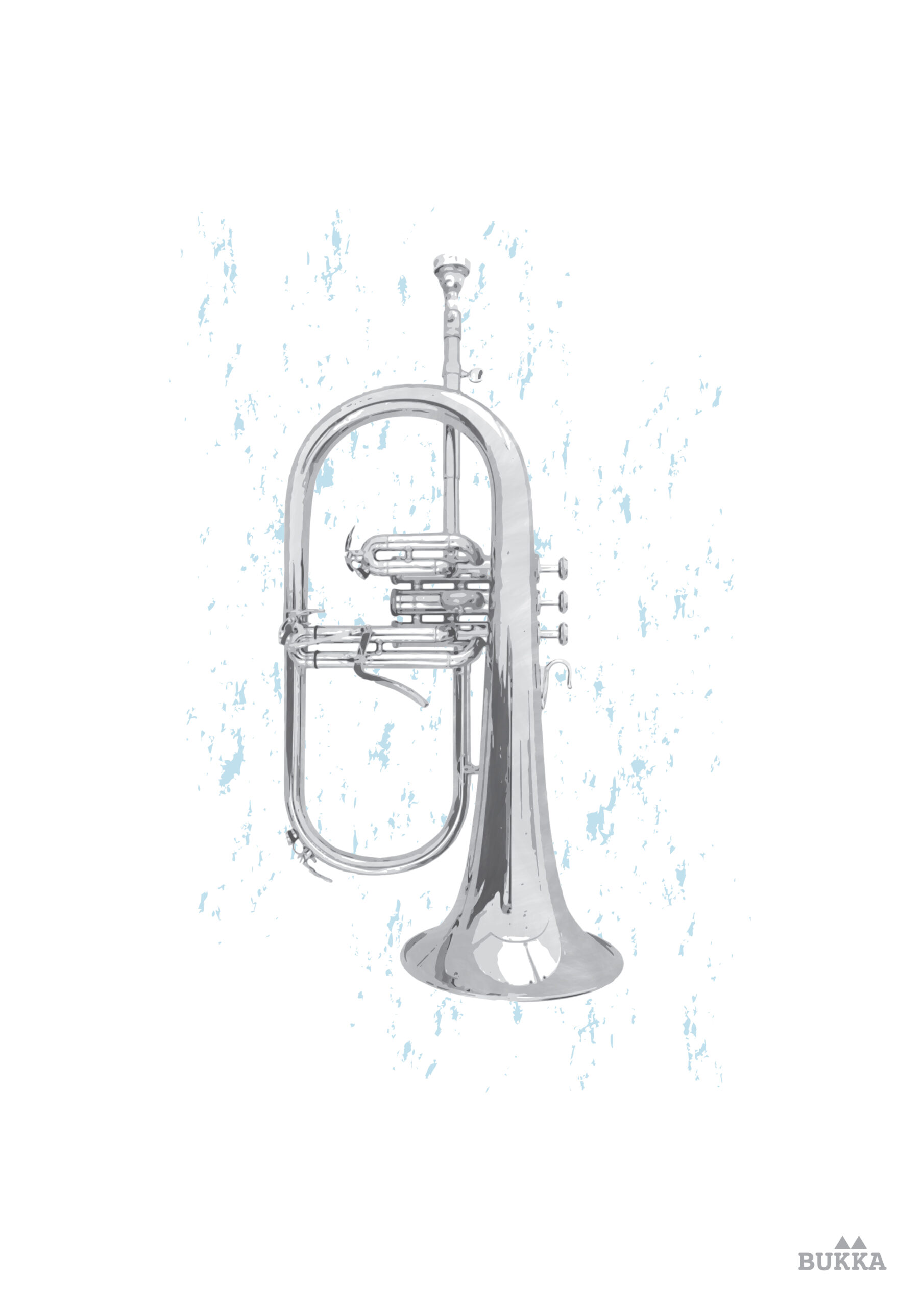 flugelhorn-plakat-poster-bukkadesign